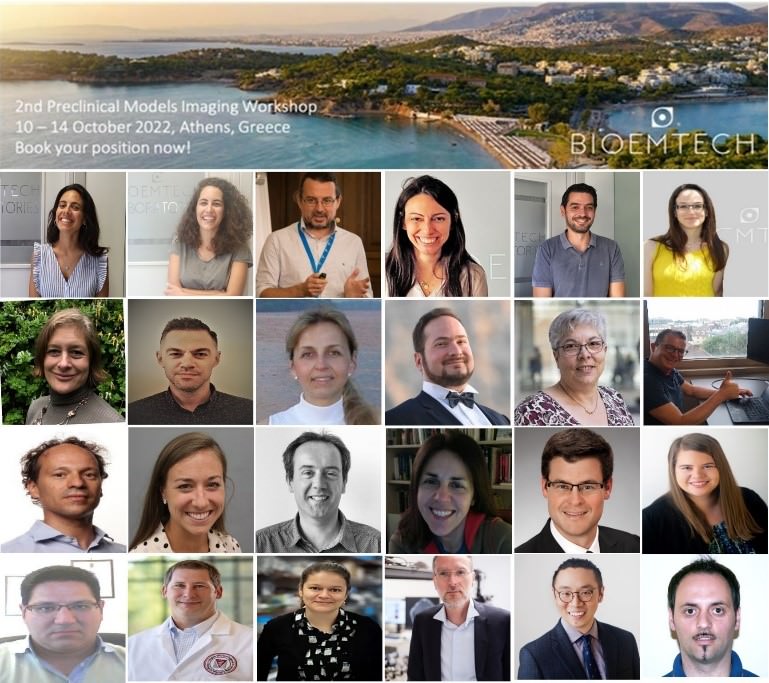 Meet our brilliant speakers, for the 2nd Preclinical Models Imaging Workshop, happening on October 10th, in Athens, Greece!