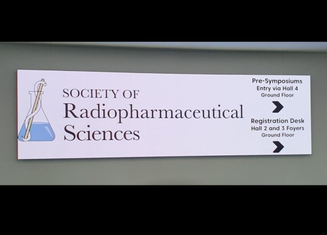 Reception banner of iSRS2025