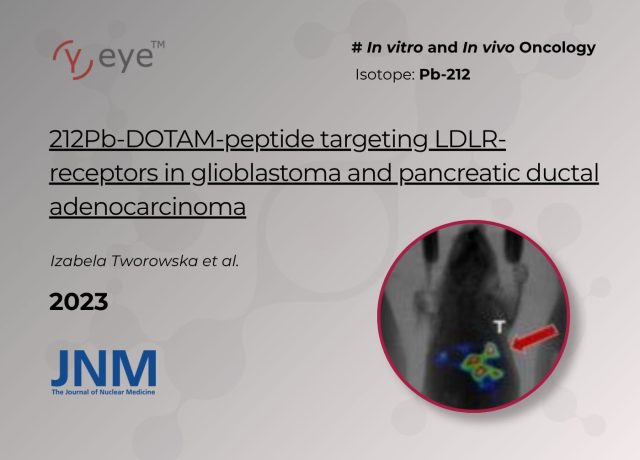 212Pb-DOTAM-peptide publication