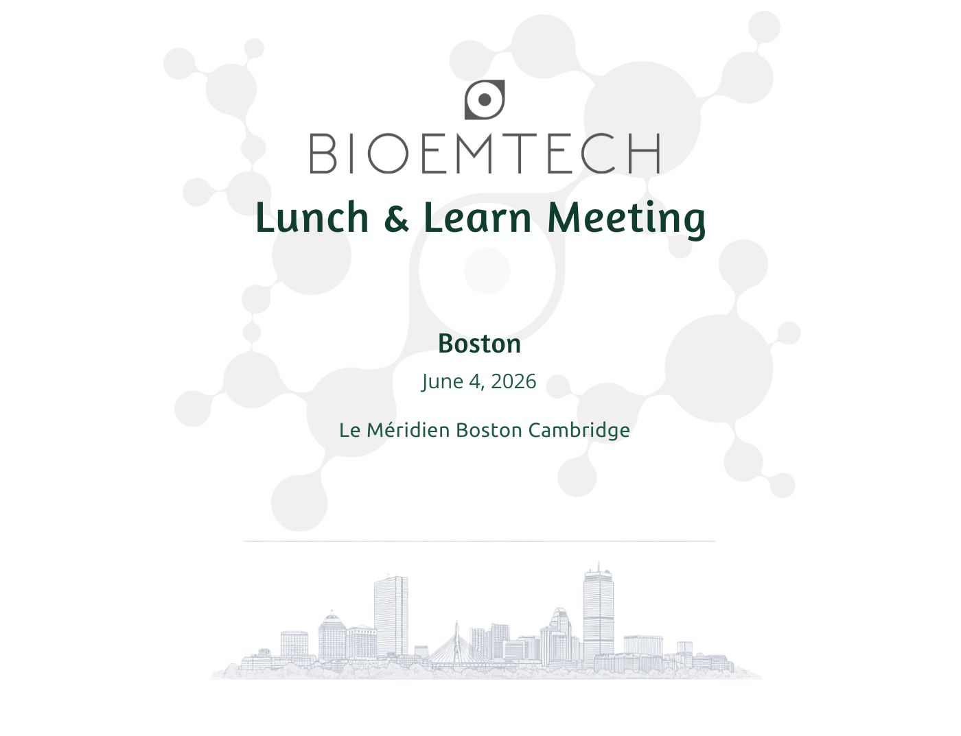 Boston Lunch & Learn meeting